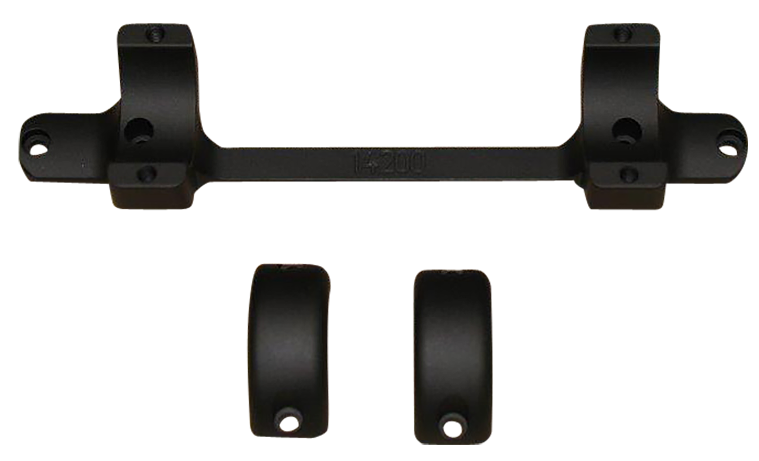 DNZ Game Reaper 1" Scopemount Black, Medium, Savage All Round Receiver Long Action RH