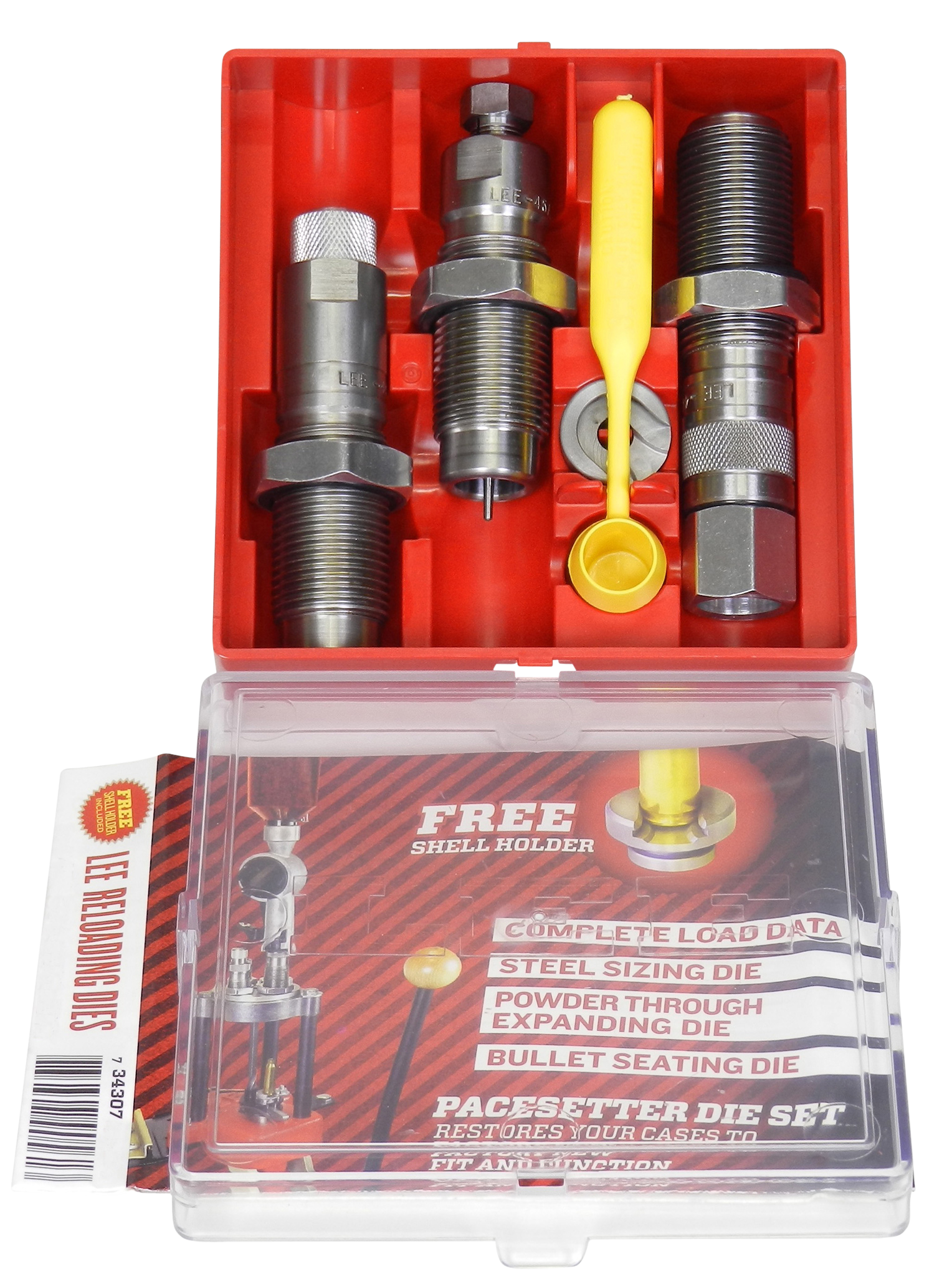 Lee Precision 90921 Steel 3-Die Set7.62x38mm Nagant