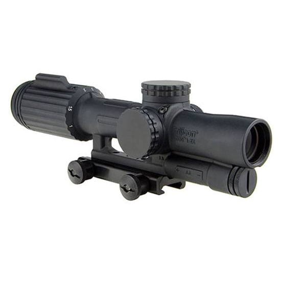 Trijicon 1-6x24 VCOG Rifle Scope Black, Segmented Circle / Crosshair 300 BLK Reticle