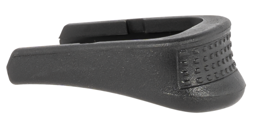Pearce Grip PG48 Grip Extensionmade of Polymer with Texture Black Finish & 5/8" Gripping Surface for 9mm Luger Glock 43X, 48