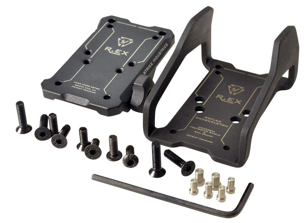 Strike Industries REX Reflex Exoskeleton Black, Universal Picatinny Style