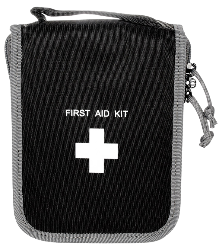 GPS Bags D965PCB First Aid Kit Discreet Case with Black Finish & Holds 1 Handgun, 2 Magazines