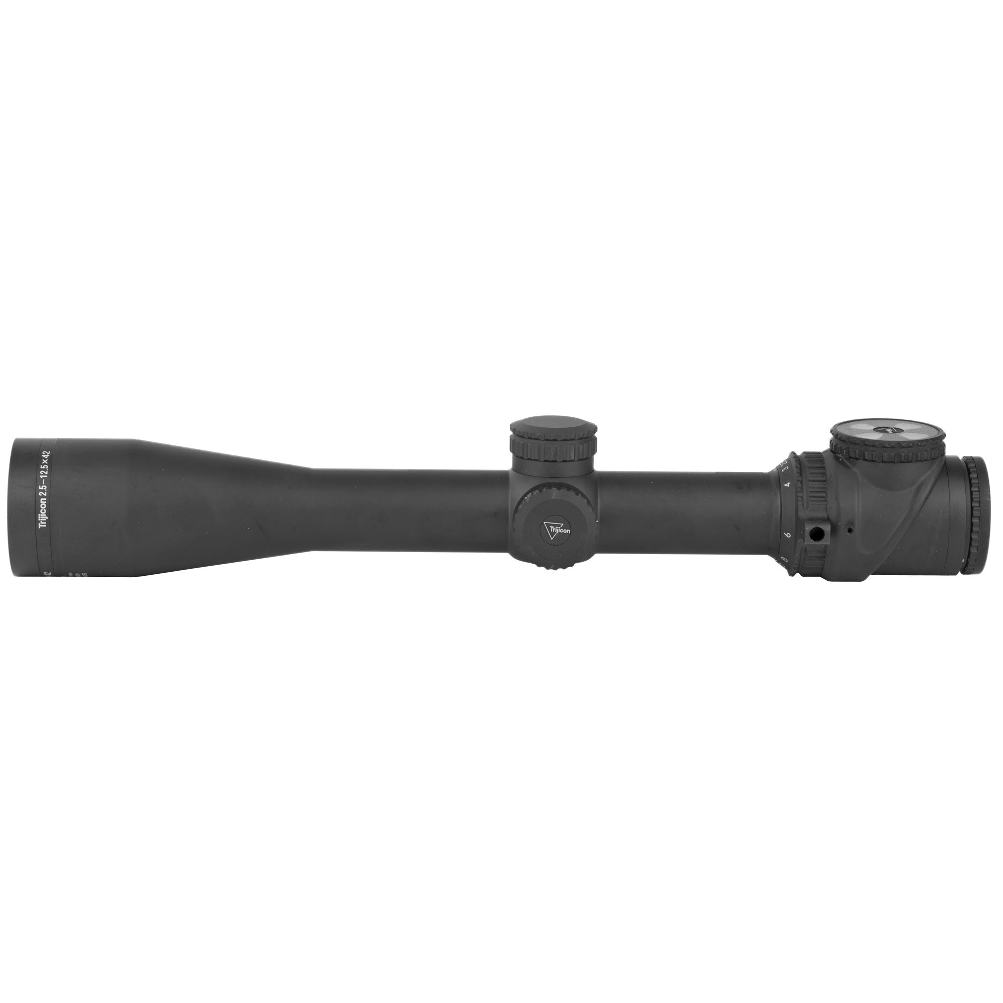 Trijicon 2.5-12.5x42 AccuPoint 30mm Rifle Scope Matte, Mil-Dot Crosshair w/ Green Dot