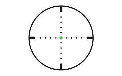 Trijicon 2.5-12.5x42 AccuPoint 30mm Rifle Scope Matte, Mil-Dot Crosshair w/ Green Dot