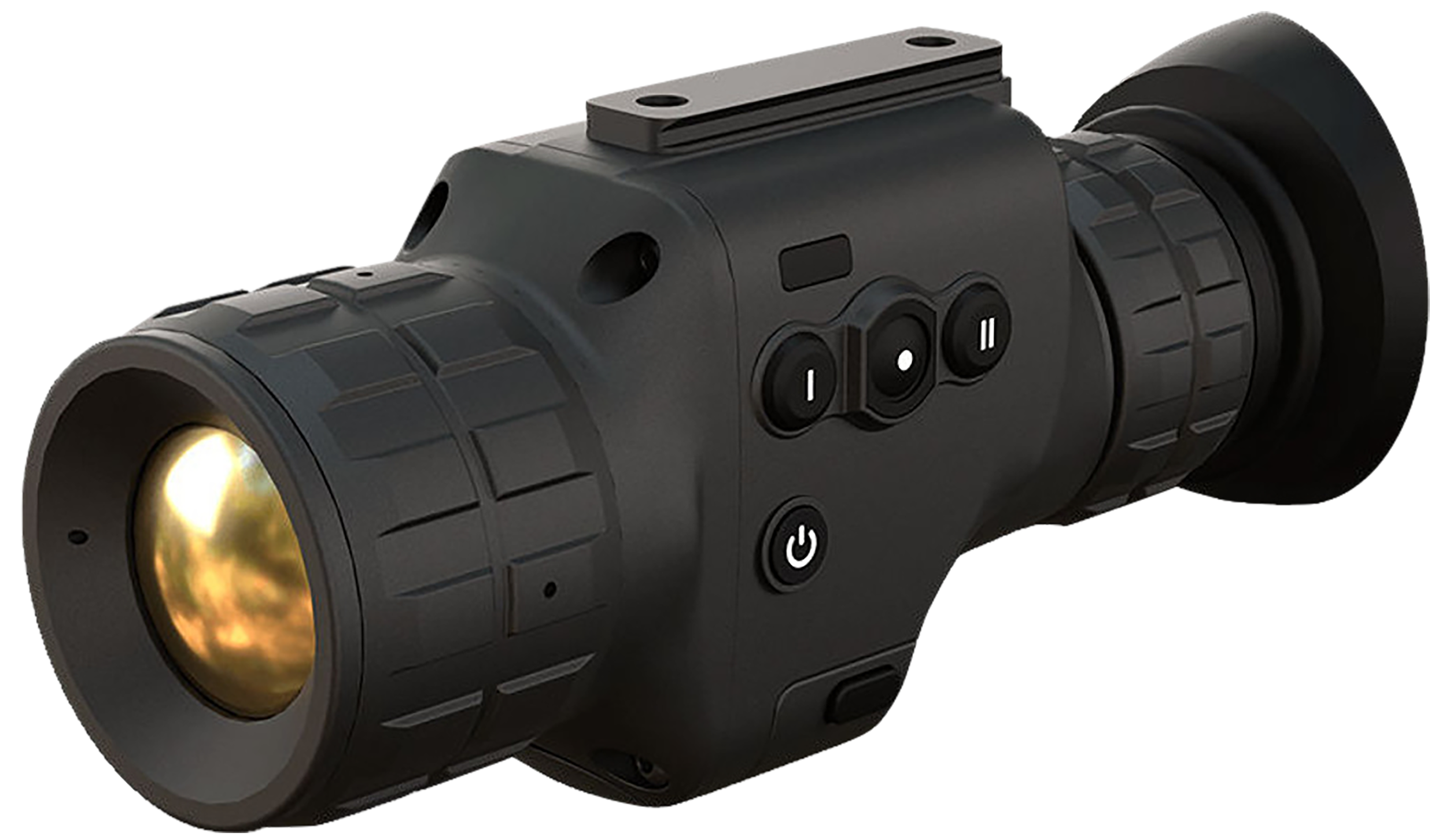 ATN TIMNODN319X ODIN LT 320 Thermal Hand Held/Mountable Scope Black 1x 2-4x 19mm 320x240, 60 fps Resolution Zoom Yes