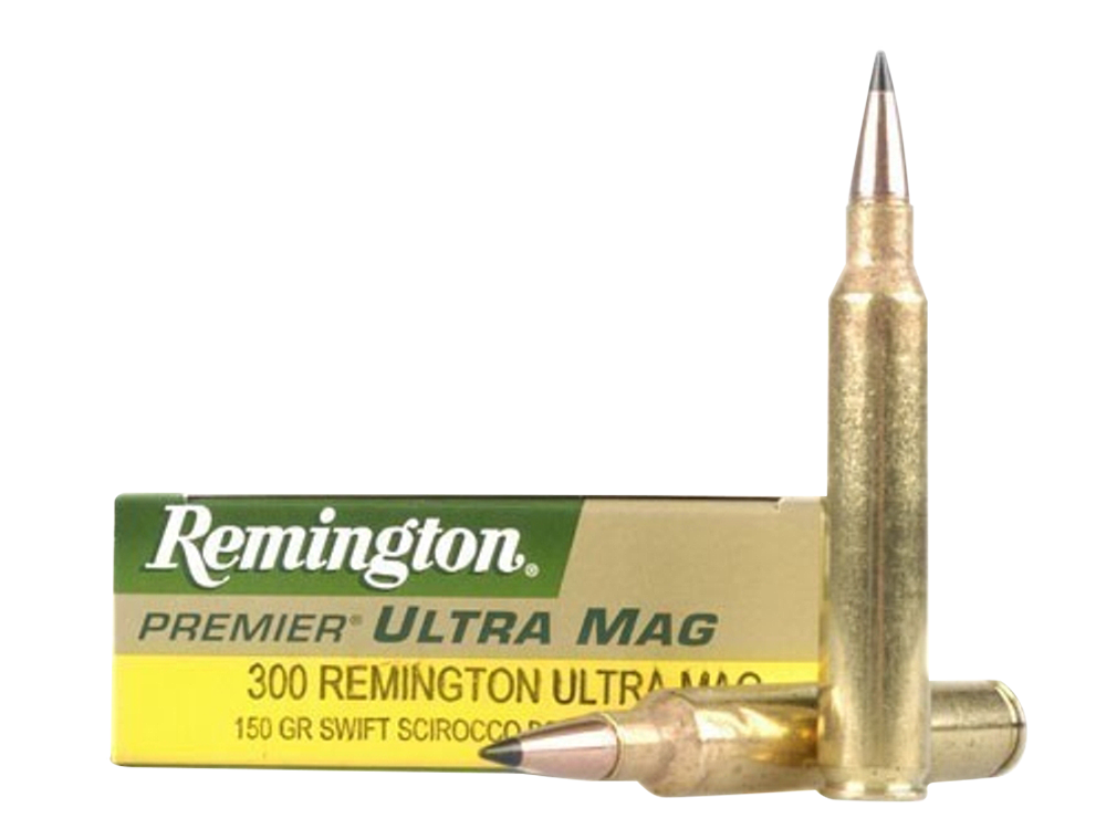 Remington Premier Ammunition 300 Remington Ultra Magnum 180 Grain Swift Scirocco II 20RD
