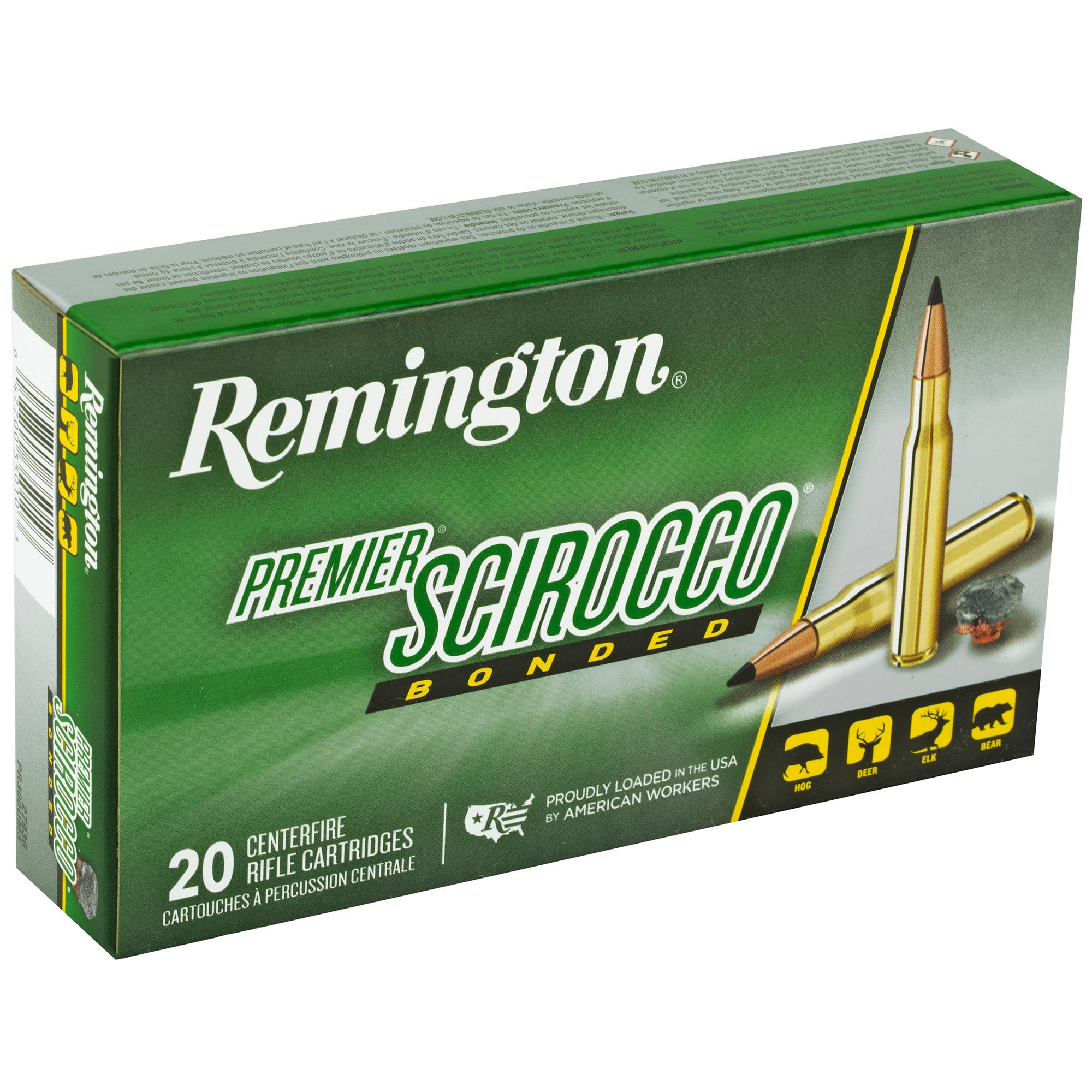 Remington Premier Ammunition 300 Remington Ultra Magnum 180 Grain Swift Scirocco II 20RD