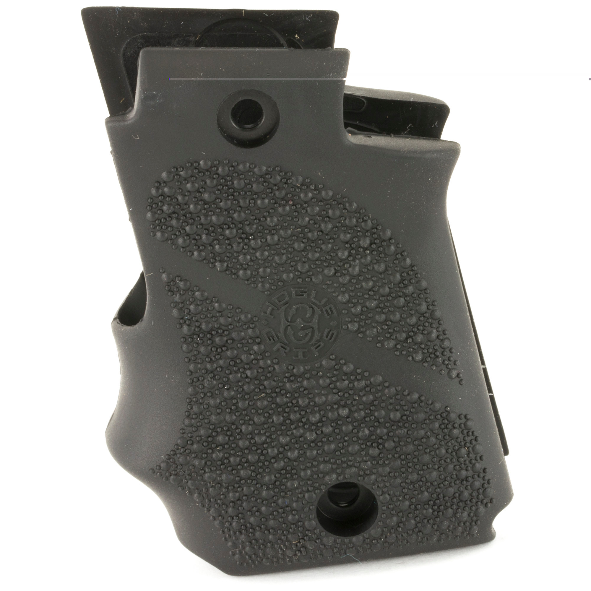 Hogue 98080 Rubber GripBlack with Finger Grooves for Sig P938 with Ambidextrous Safety