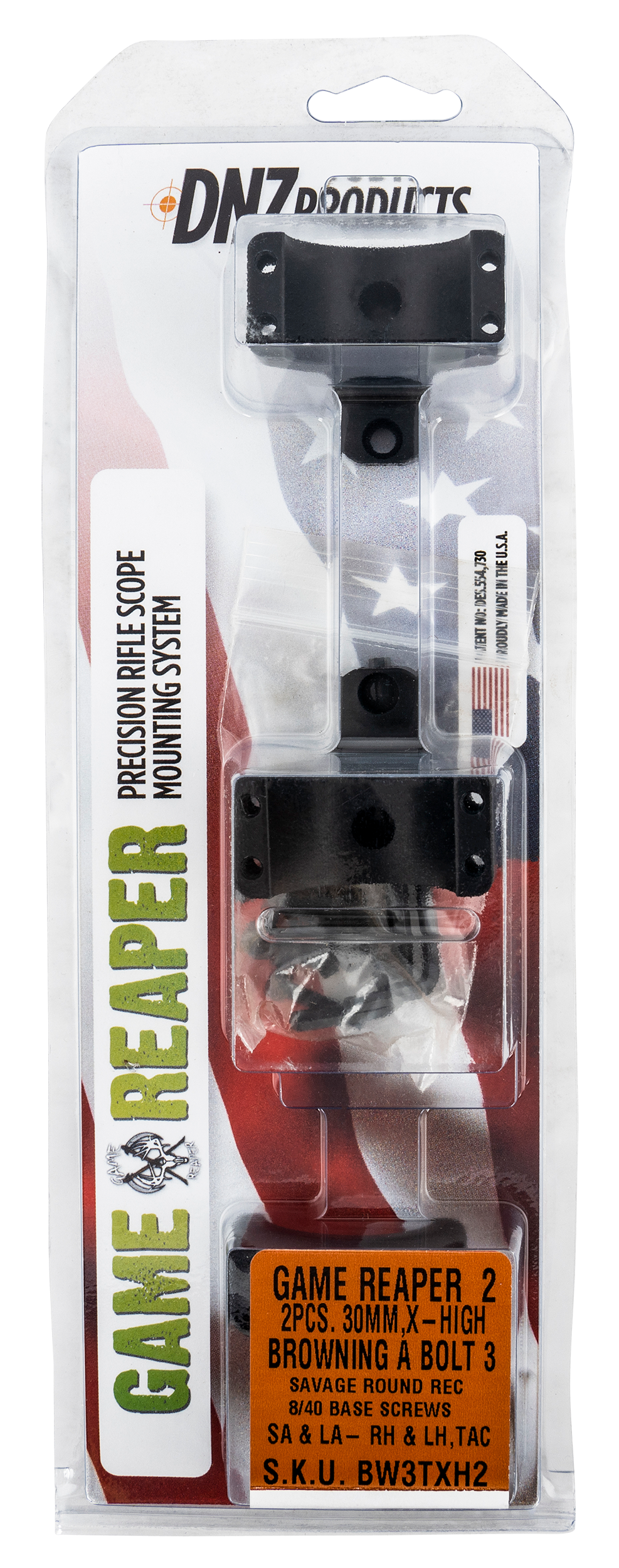 DNZ Game Reaper 2, DNZ Bw3Txh2 2 Pc Brn/Ablt3 Xh Mt 8-40 30mm