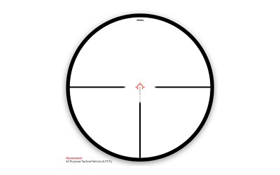 Truglo 1-6x24 Omnia Tactical 30mm Riflescope Matte, Illuminated A.P.T.R., Locking Target Turrets