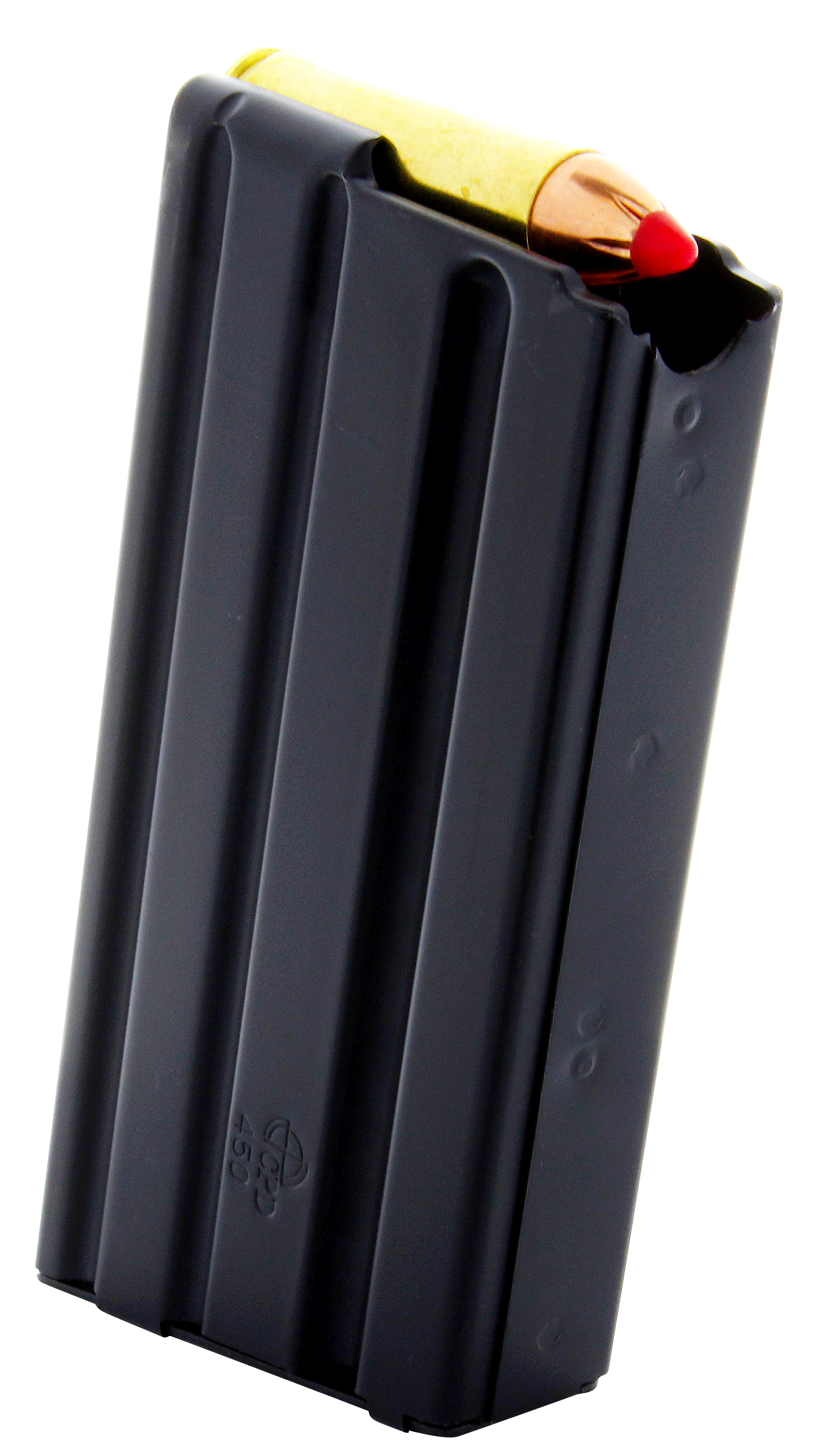 DuraMag 5X45041175CPD SS Replacement Magazine Black with Black Follower Detachable 5rd 450 Bushmaster for AR-15