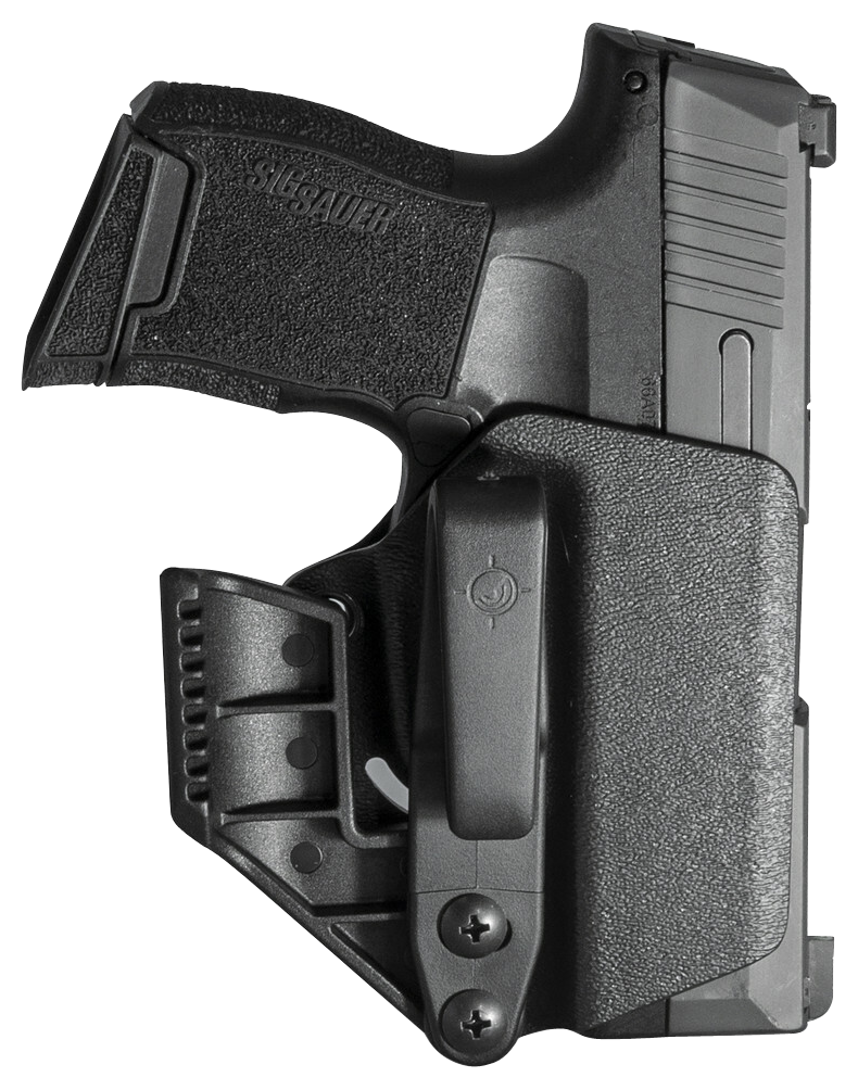 Mission First Tactical Minimalist, IWB Holster, Ambi, Fits Ruger LCP II, H2RLCP2AIWBM Black Kydex, Includes 1.5" Belt Attachement