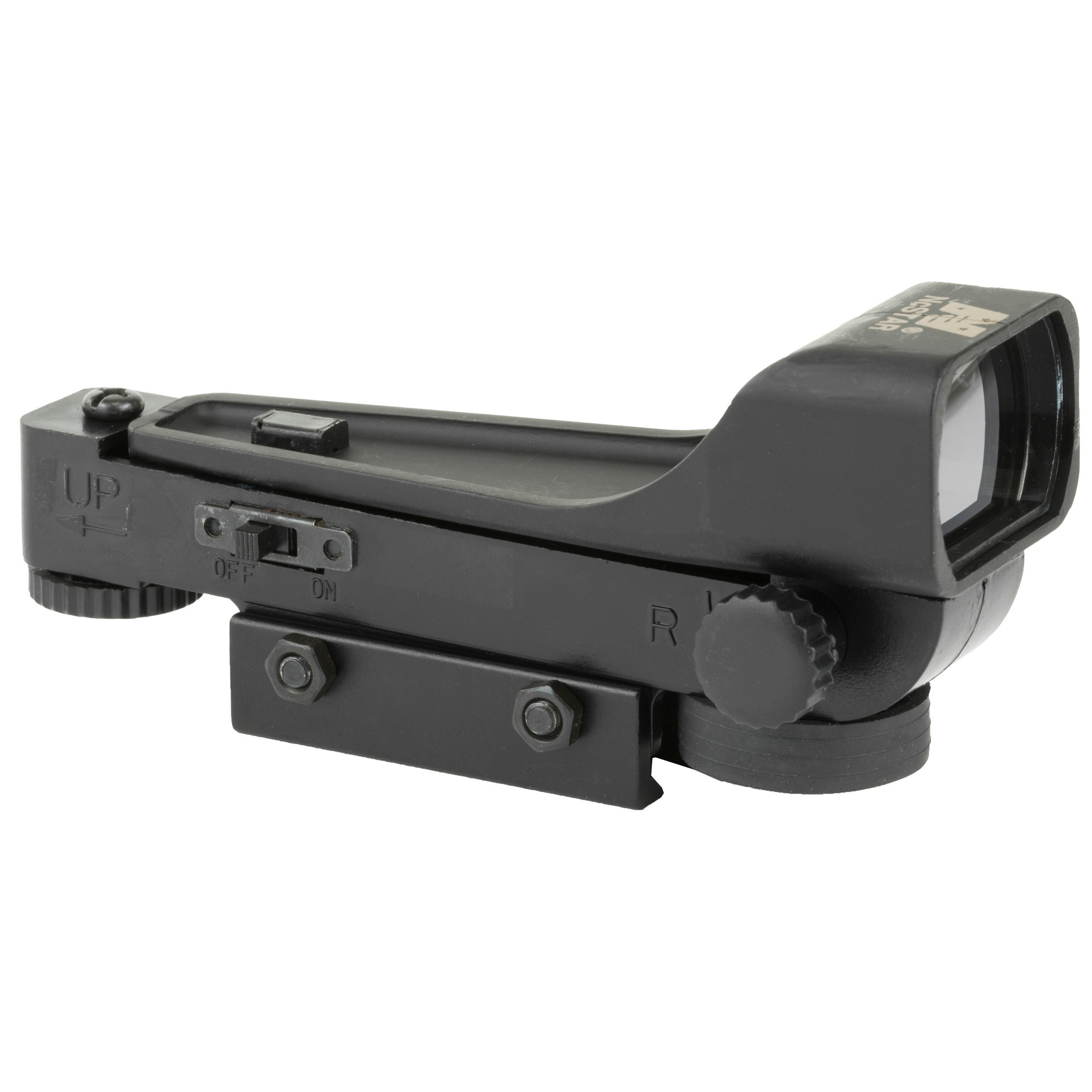 NcStar 1x22x33 Red Dot Reflex Sight Matte, 5 MOA Red Dot, w/ 3/8" Dovetail Mount