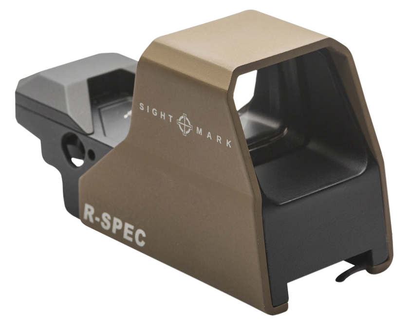 Sightmark 1x33x24 Ultra Shot R-Spec Reflex Sight Dark Earth, Multi-Reticle (Red / Green), Picatinny Mount
