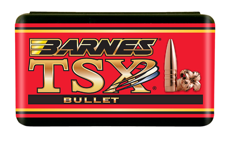 Barnes Triple-Shock X (TSX) Bullets 458 Caliber (458 Diameter) 300 Grain Hollow Point Flat Base Lead-Free Box of 20
