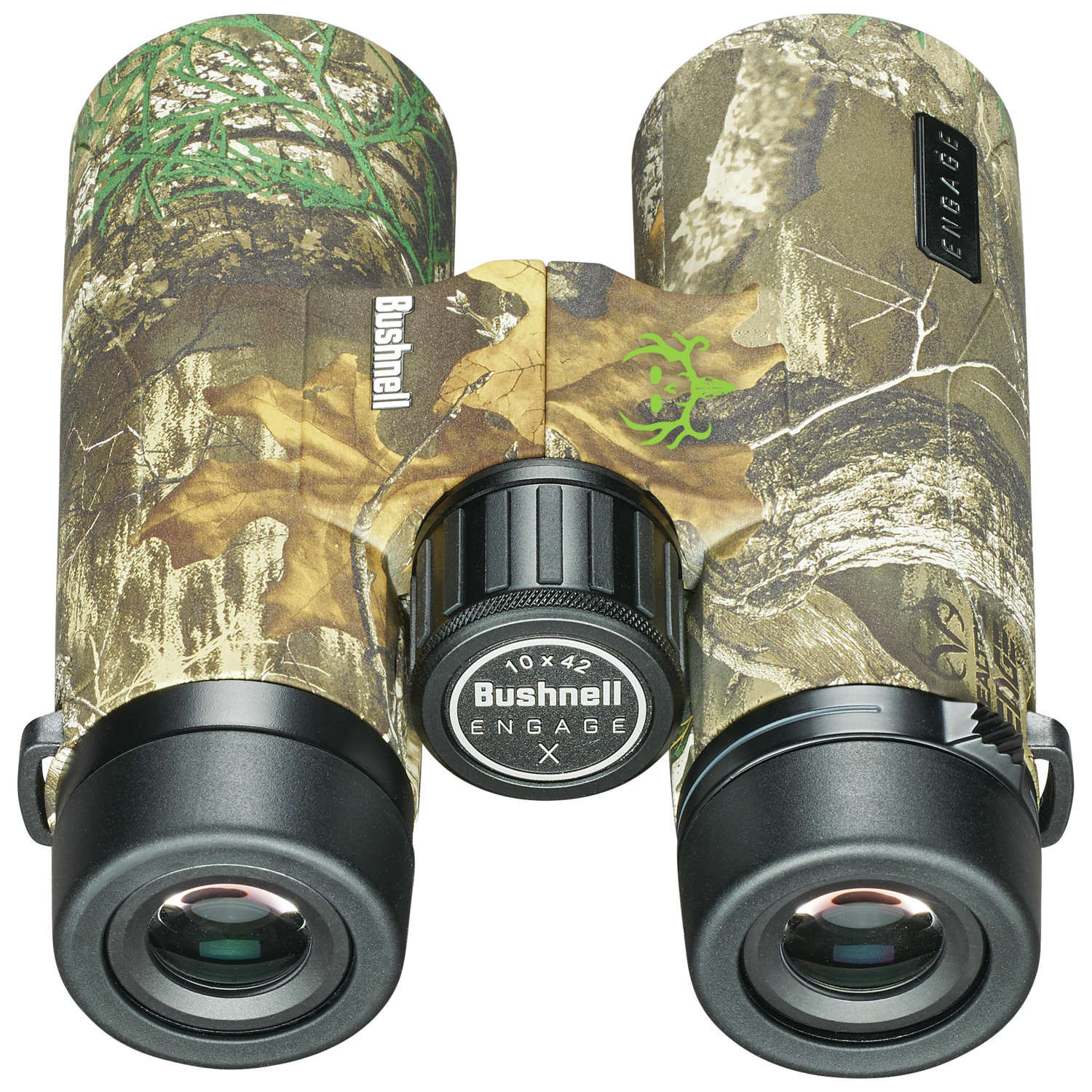 Bushnell BENX1042RB Engage 10x 42mm .63" Eye Relief Realtree Edge Camo Rubber Armor Roof Prism""