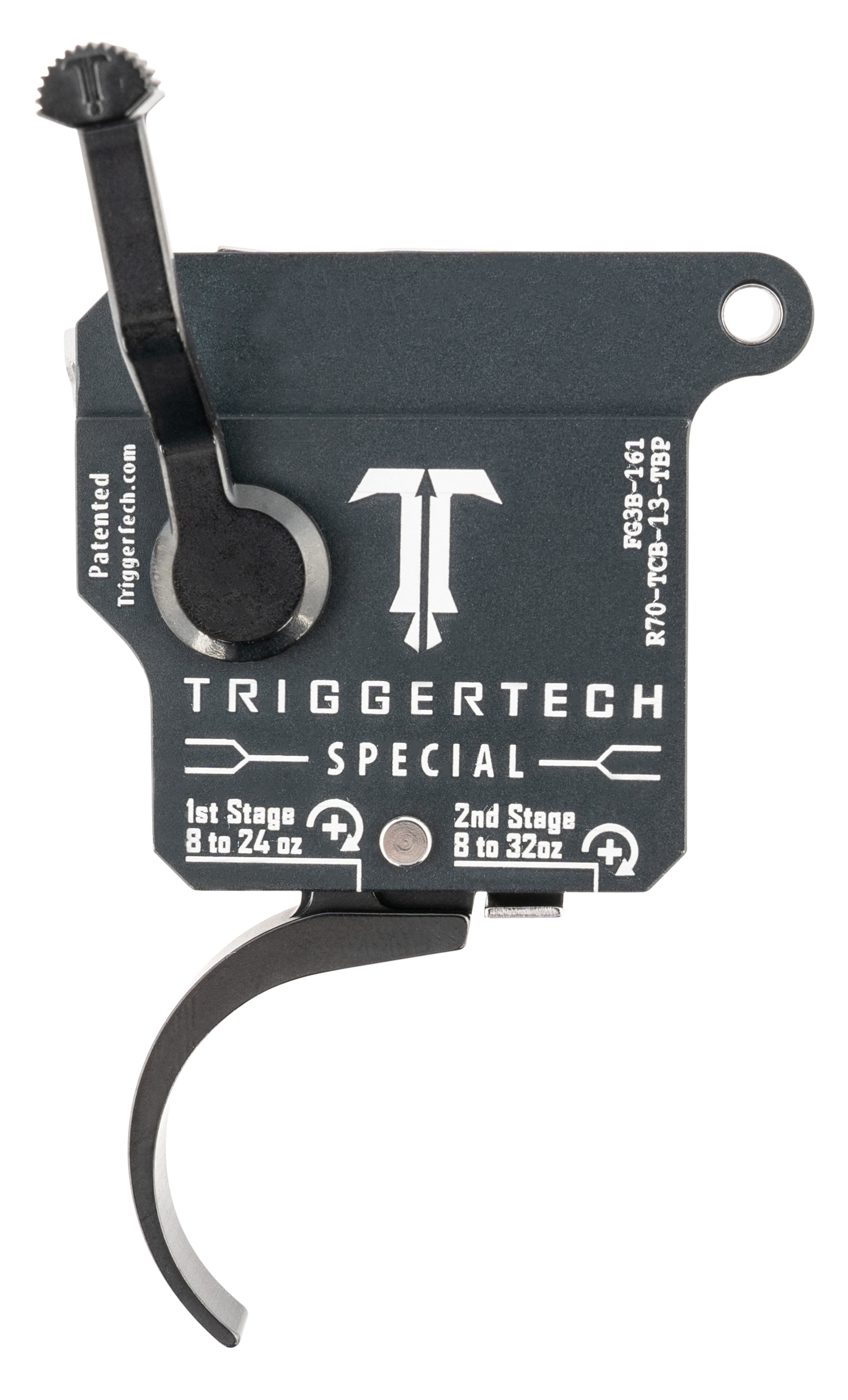 TriggerTech Special Trigger Remington 700 Two Stage with Bolt Release, Safety Black
