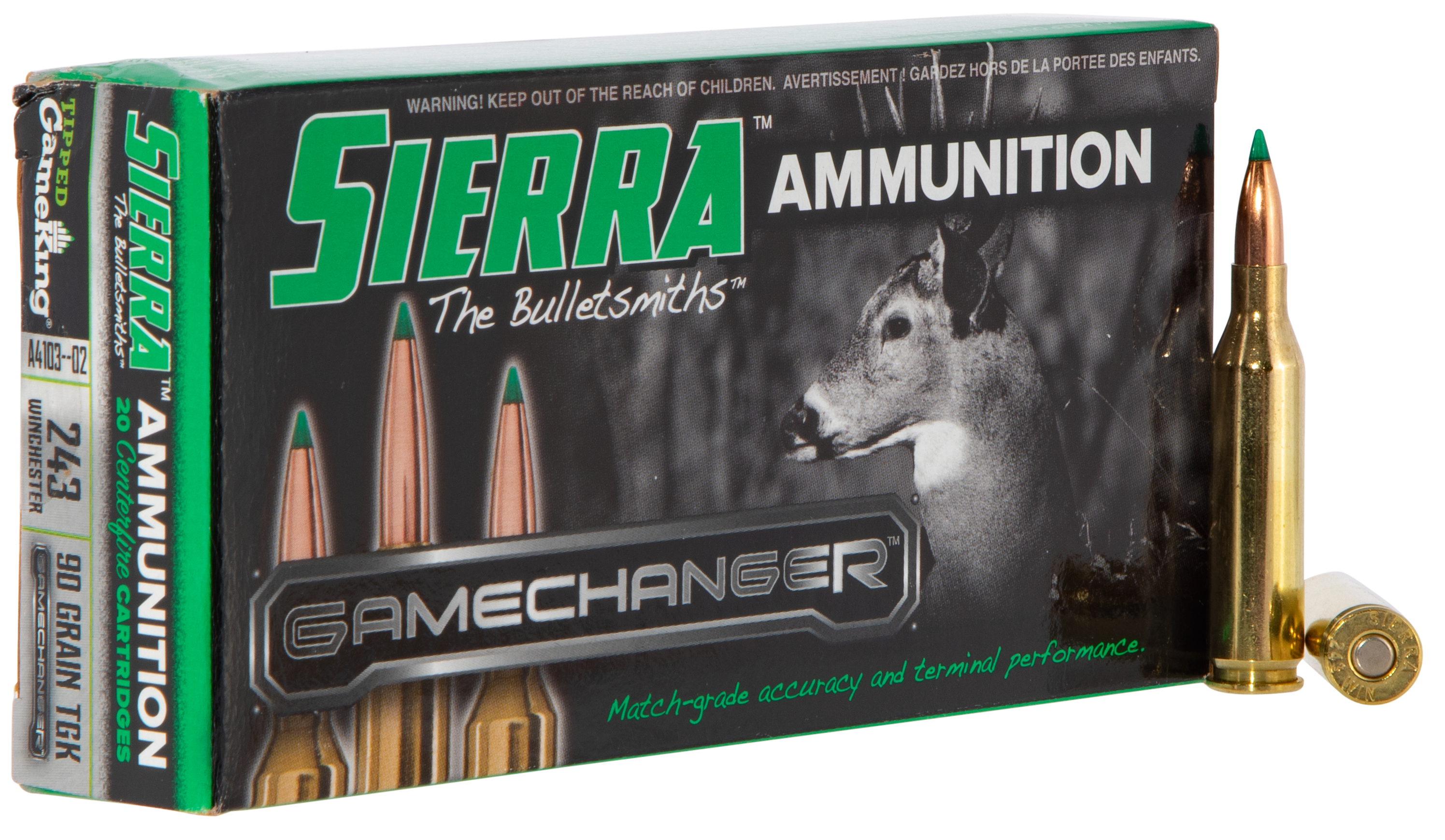 Sierra Gamechanger A455008 7mm Rem 150 Tgk 20/10