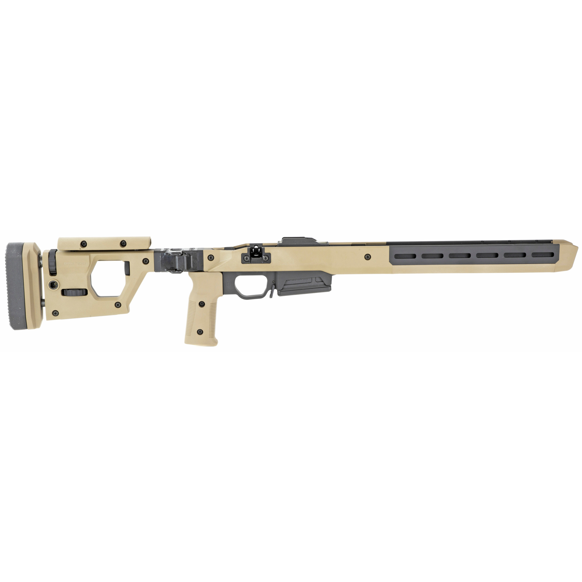 Magpul Pro 700 Chassis Remington 700 Short Action Ambidextrous with Folding Adjustable Stock