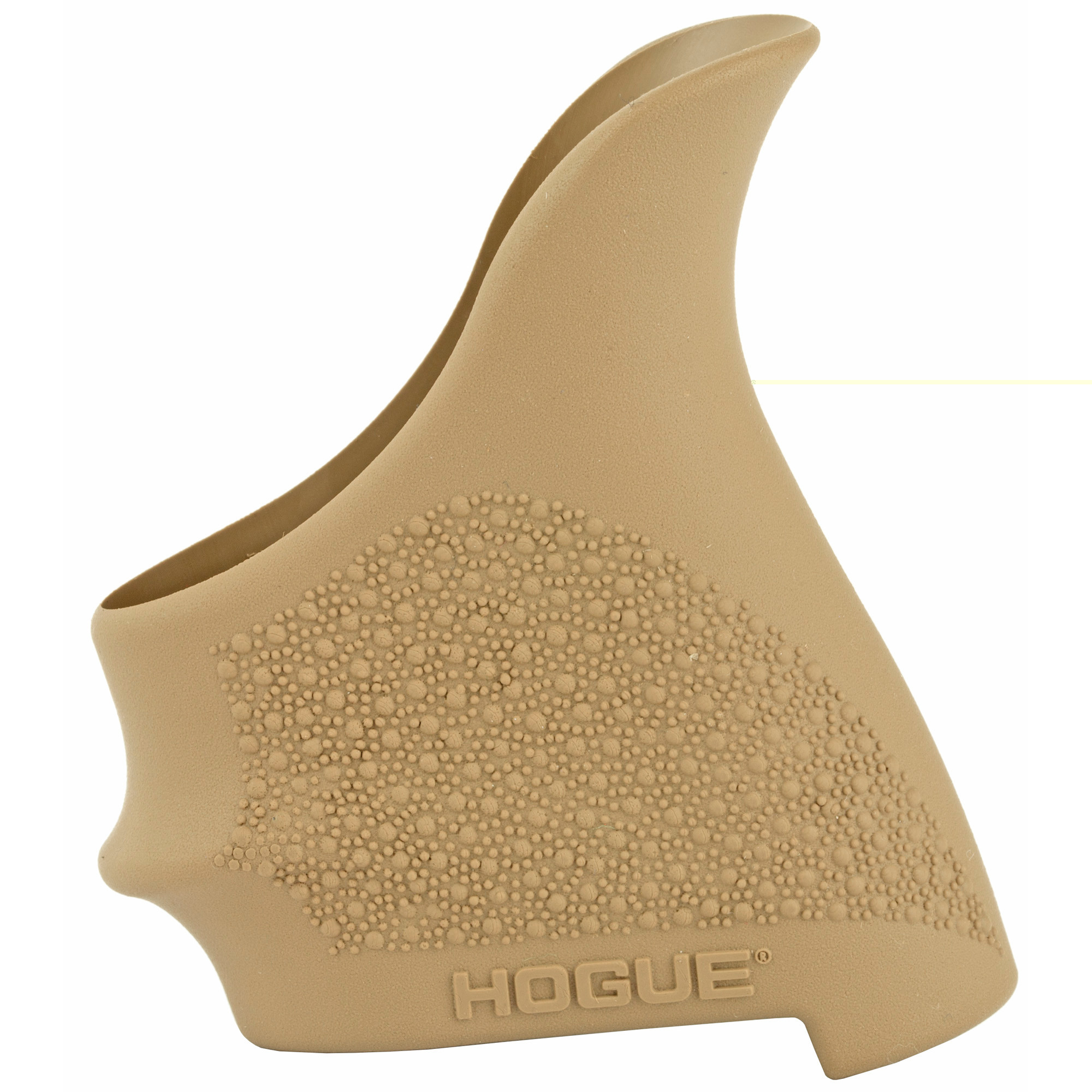 Hogue 18603 HandAll Beavertail Grip Sleeve Textured Flat Dark Earth Rubber for Glock 26, 27