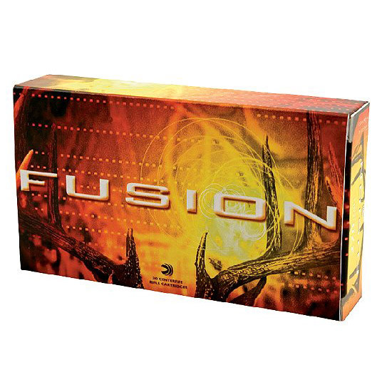 Federal Fusion Ammunition 338 Federal 200 Grain Bonded Spitzer Boat Tail 20RD