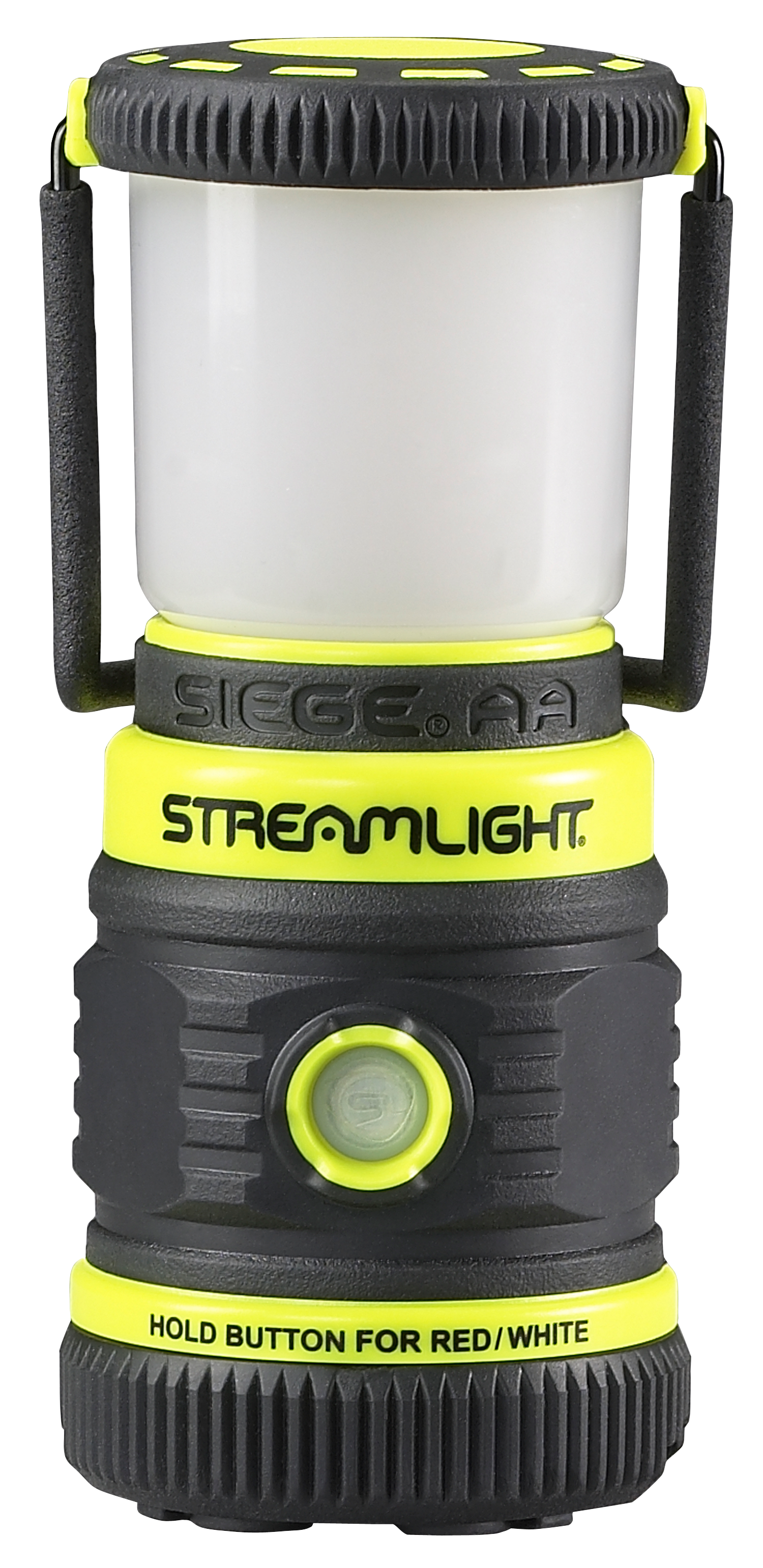 Streamlight Siege AA Lantern LED Requires 3 AA Batteries Polymer Black and Yellow