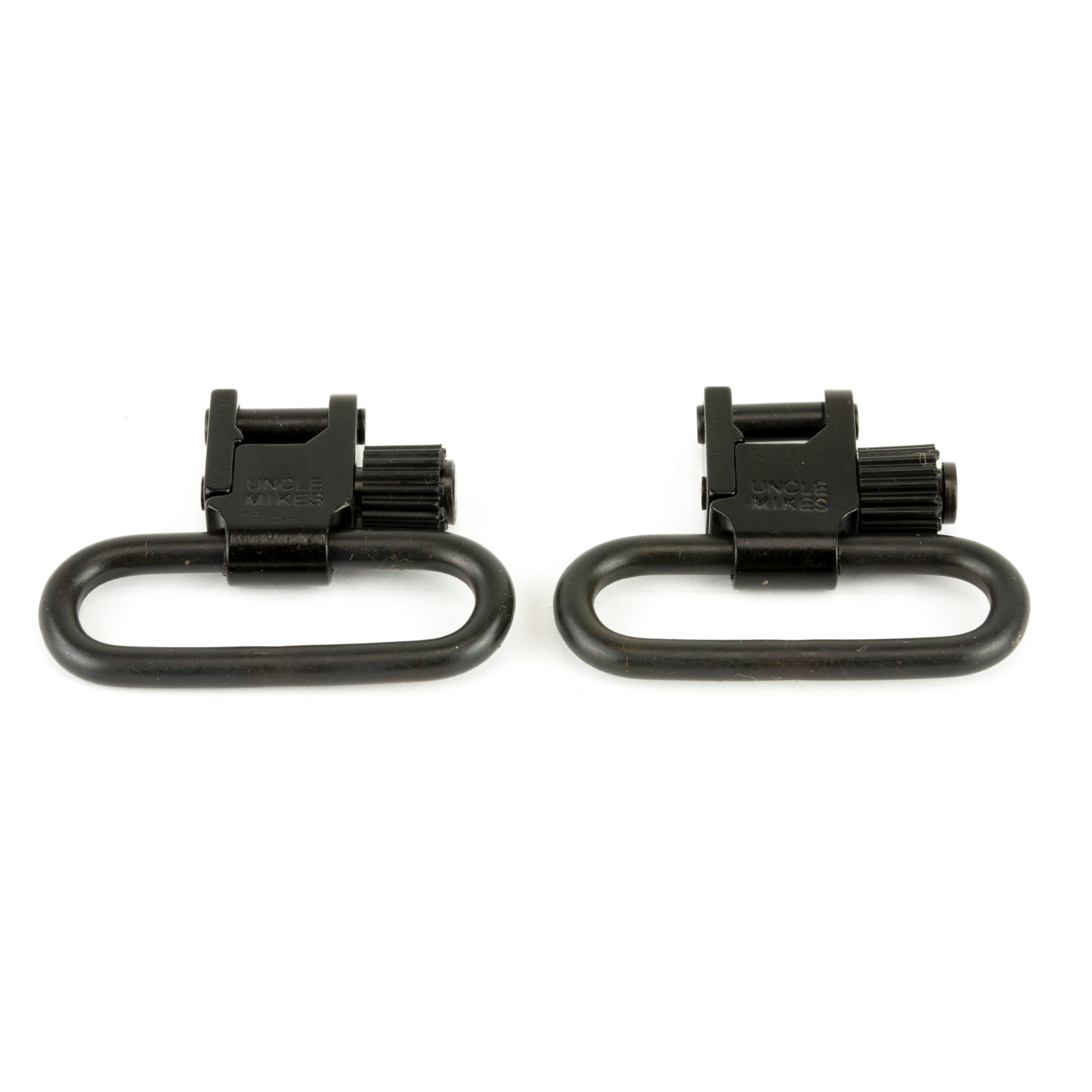 Uncle Mike's MO10013 Super Swivelmade of Steel with Blued Finish, 1.25" Loop Size & Quick Detach 115 Style for Rifles or Shotguns