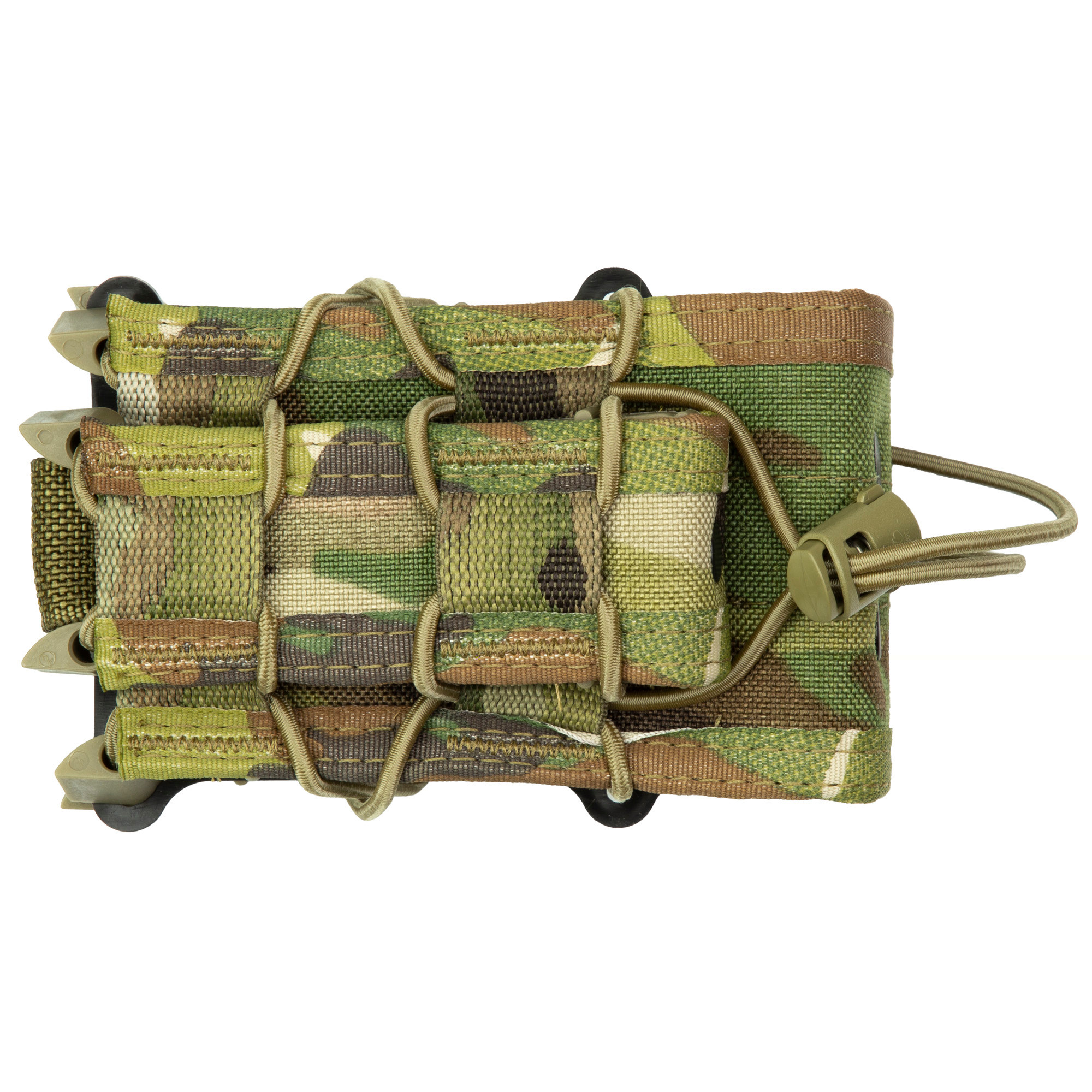 High Speed Gear 112RP0CB TACO X2RP Mag Pouch Triple Coyote Brown Nylon MOLLE Compatible w/ Rifle Compatible w/ Pistol
