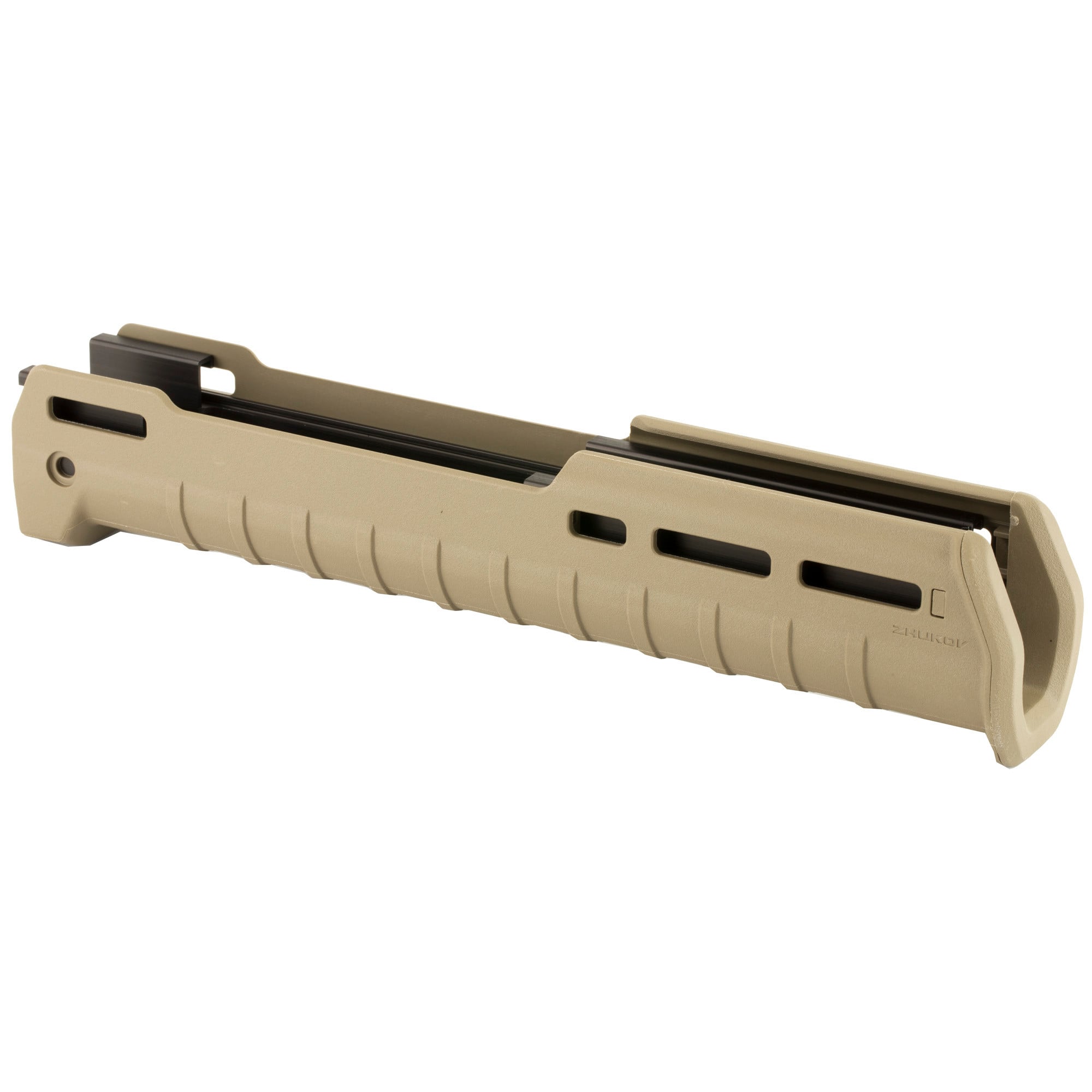 Magpul MAG586-FDE ZHUKOV Handguard made of Polymer with Flat Dark Earth Finish & 11.70" OAL for AK-Platform