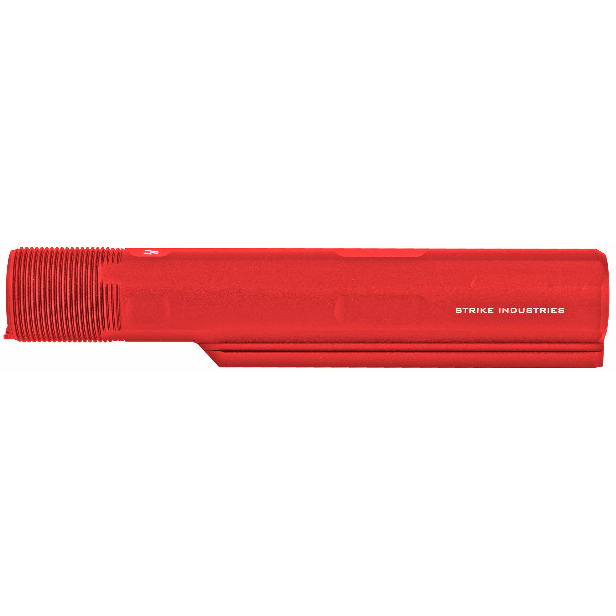Strike ARARET7RED Advanced Receiver ExtensionAR-15, AR-10 Red Anodized Aluminum