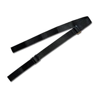 GrovTec US Inc GTSL41 Utilitymade of Black Nylon with 48" OAL, 1.25" W & Adjustable Design for Rifle/Shotgun