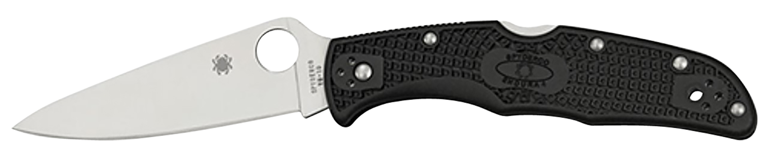 Spyderco , Spy C10fpbk        Endura 4 Lightwght Blk Flatgrnd