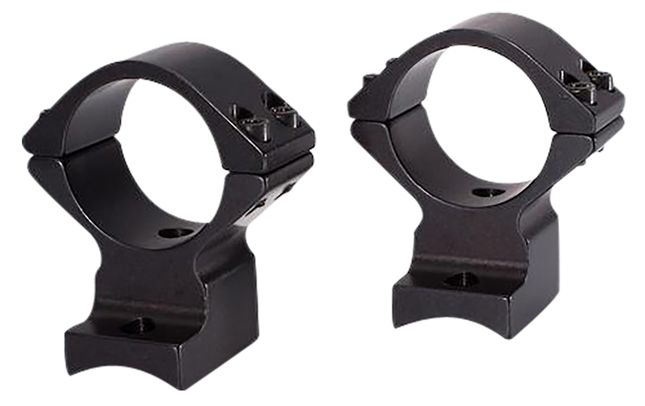 Talley Lightweight 2 Piece Scopemount w/ Integral 1" Rings Black Anodized, High, Weatherby Vanguard