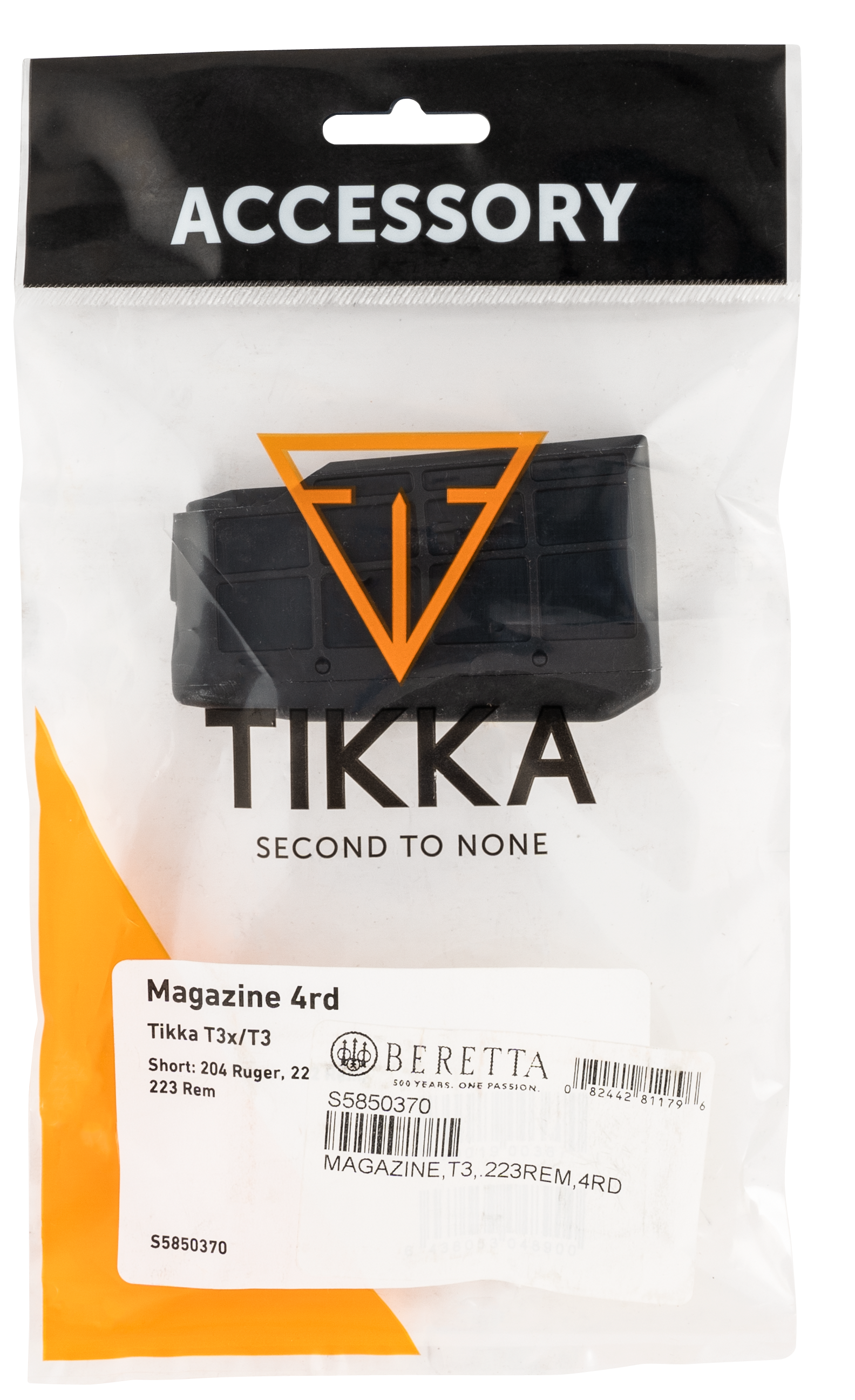 Tikka Extended Magazine Tikka T3 22-250 Remington, 243 Winchester, 308 Winchester Polymer Black