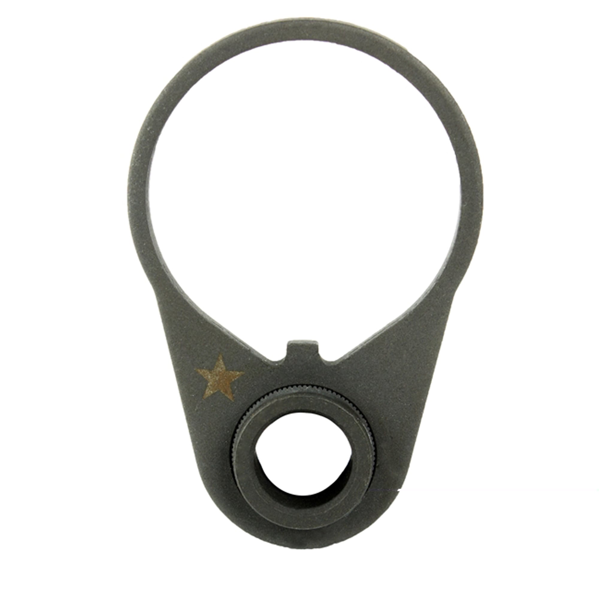Bravo Company (BCM) BCM GUNFIGHTER Receiver Extension Buffer Tube End Plate with QD Sling Swivel Mount AR-15, LR-308 Steel Matte