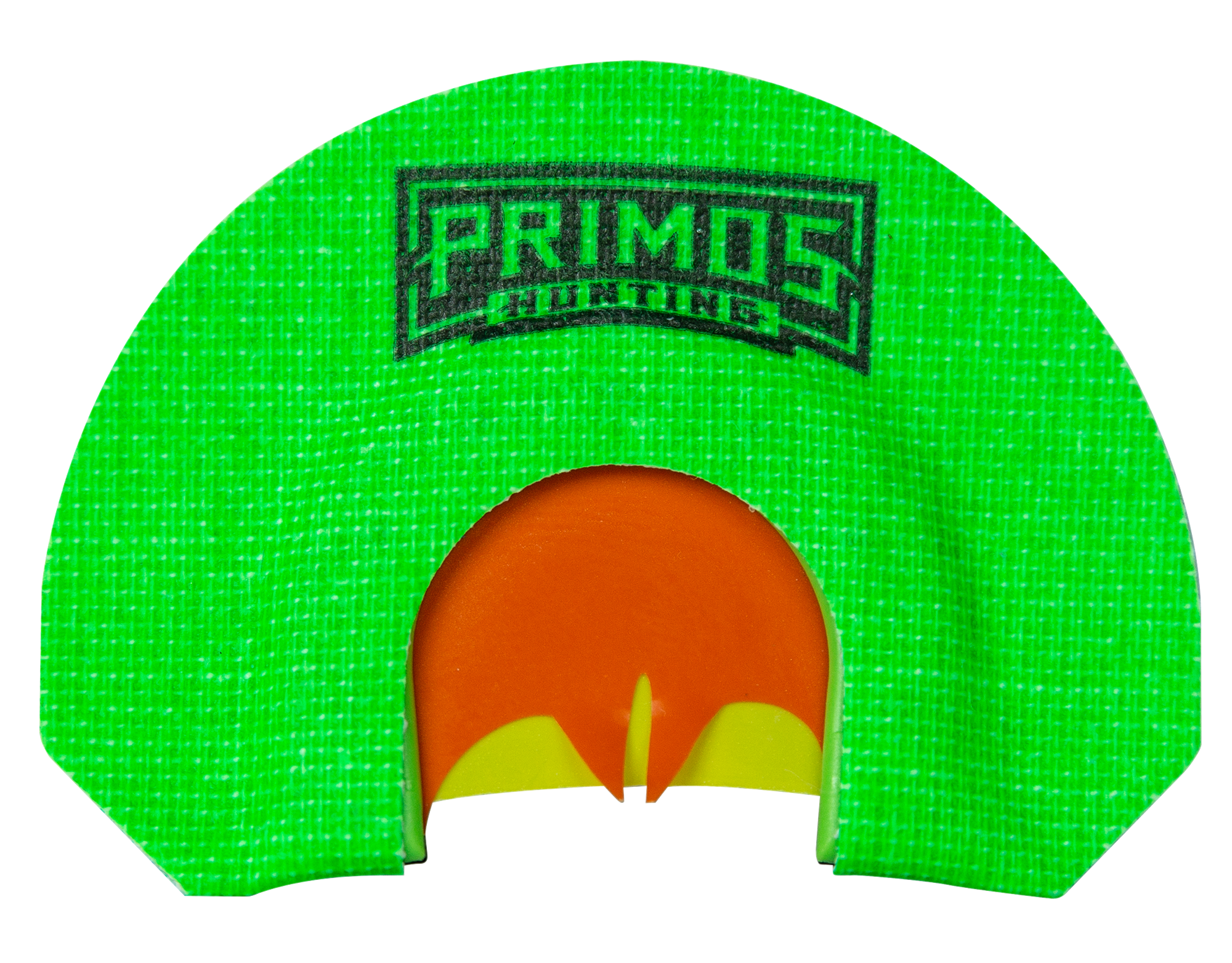 Primos PS1267 The LucyDiaphragm Call Triple Reed Turkey Hen Sounds Attracts Turkey Green Plastic Bat Cut