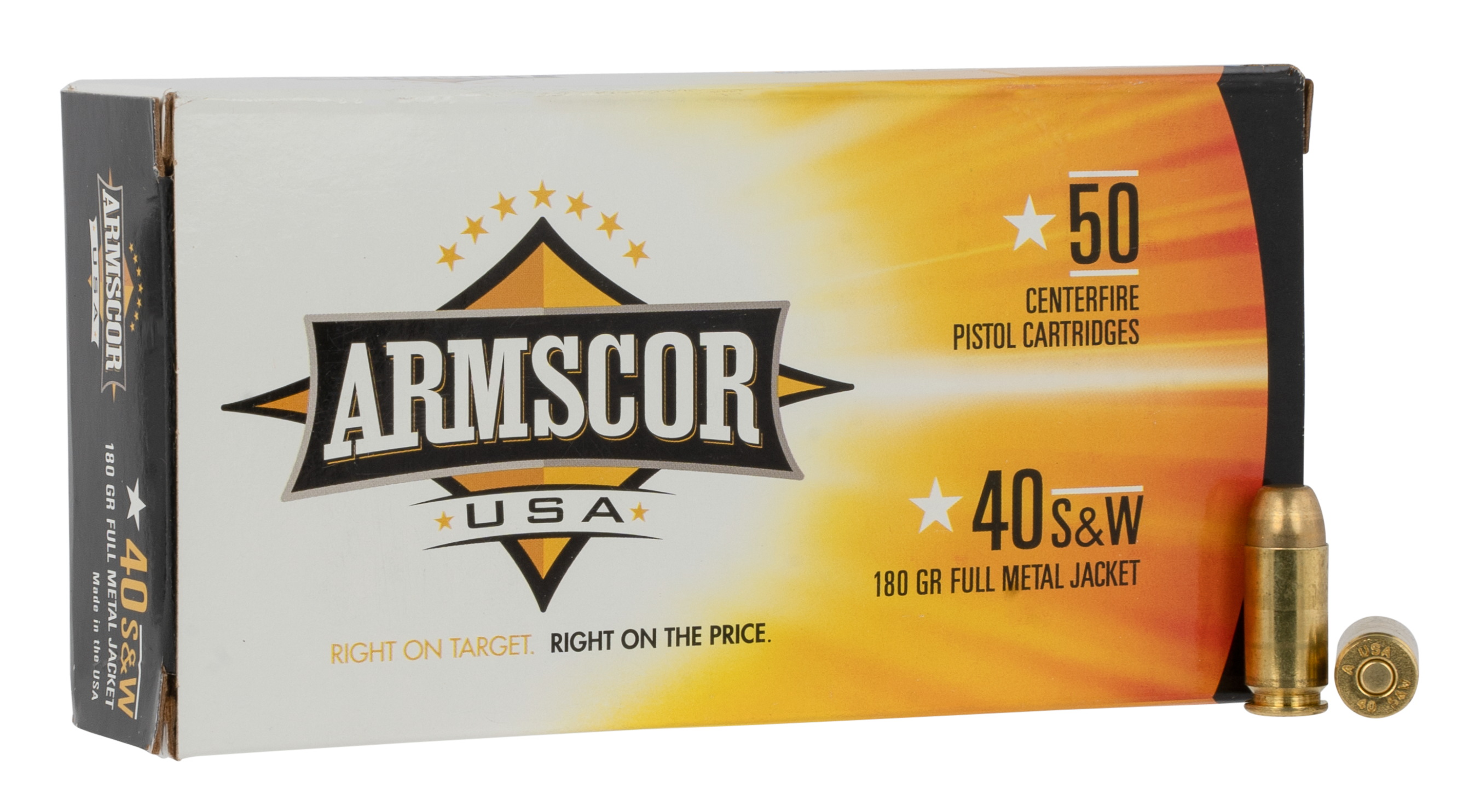 Armscor FAC402N USA Competition 40 S&W 180 gr FMJ50rd Bx