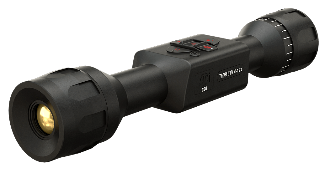 ATN TIWSTLTV650X Thor LTV Thermal Rifle Scope Black 4-12x 50mm Illuminated Multi Reticle 640x480 Resolution