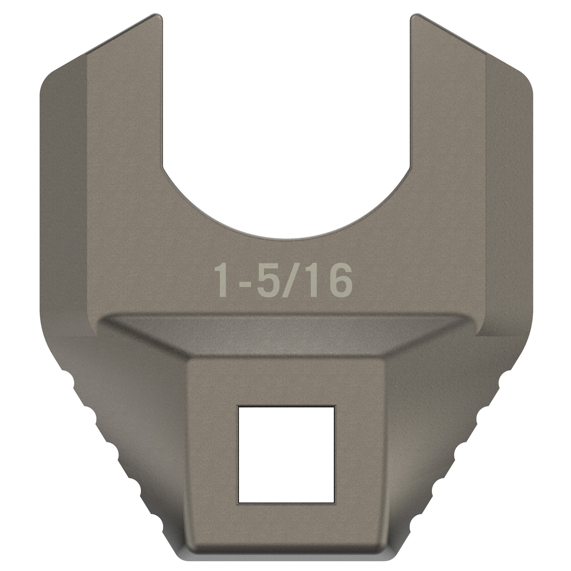 Real Avid AVMF1516BNW Master -Fit Barrell Nut Wrench 1 5/16" Titanium Titanium/Stainless Steel AR-Platform Free-Float Handle