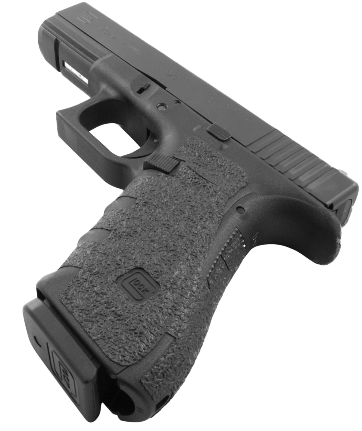 Talon Grips 113R Adhesive GripTextured Black Rubber for Glock 17,22,24,31,34,35,37,47 Gen4 with No Backstrap