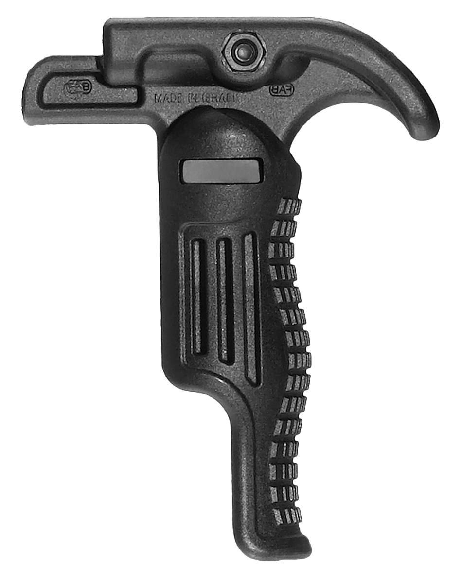 FAB Defense FXFGGSB Tactical Foregrip Folding Made of Polymer With Black Finish for Rifle, Pistols