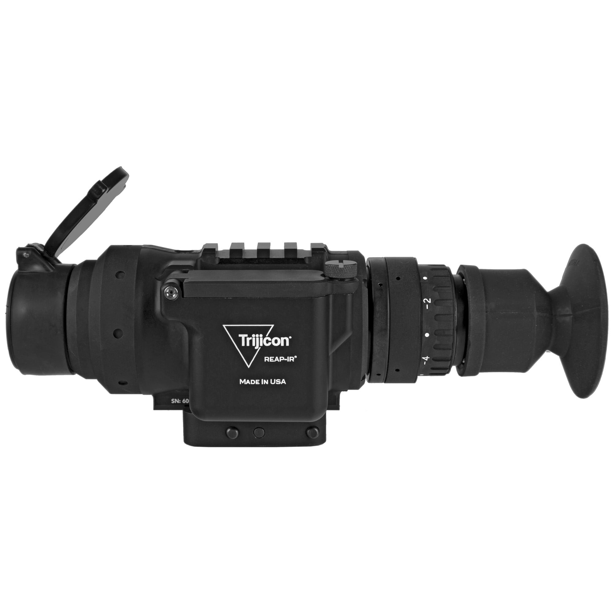 Trijicon EO REAP243 Reap-IR 24-3 Thermal Rifle Scope Black 1.2-9.6x 24mm Multi Reticle 640x480, 60Hz Resolution Zoom 8x