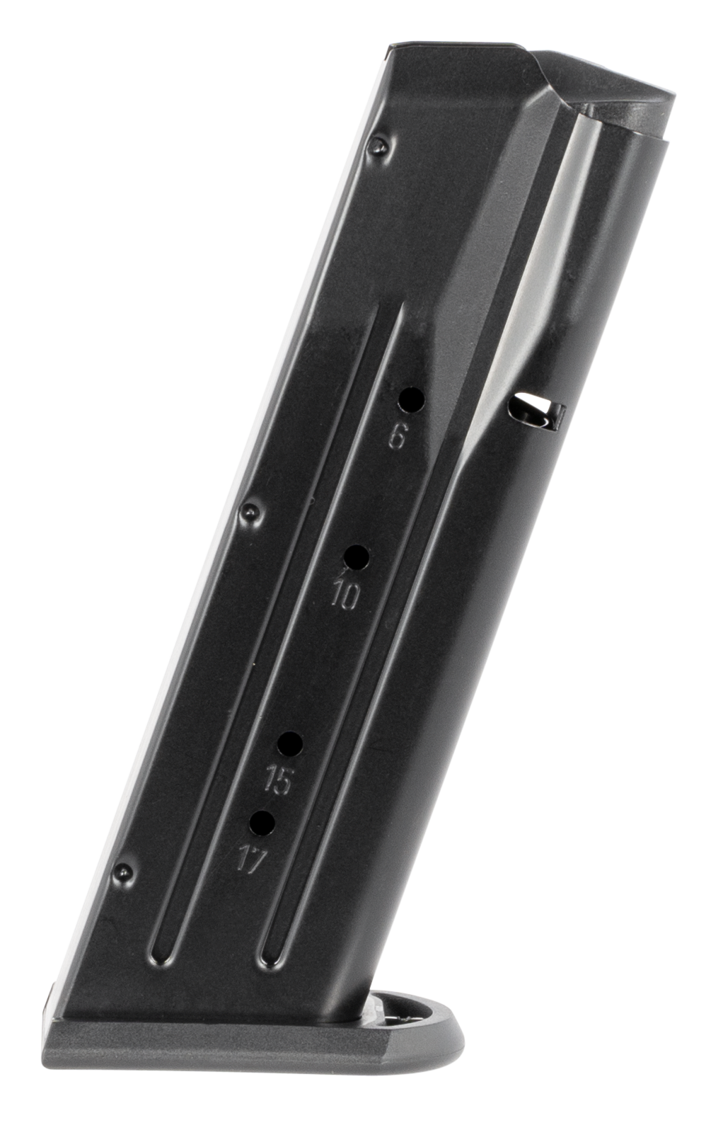 Mec-Gar MGWIT9LFAFC StandardBlued with Anti-Friction Coating Detachable 17rd 9mm Luger for Tanfoglio Witness Large Frame