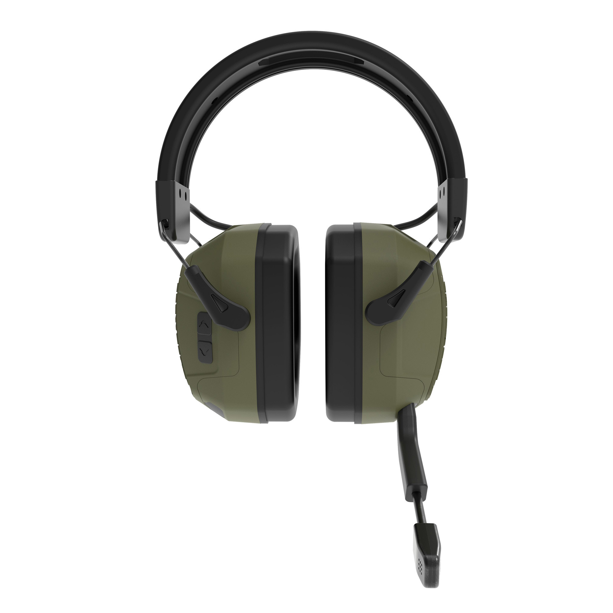 Caldwell E-Max Pro BT Comms Electronic Earmuffs with Bluetooth and Built in Walkie Talkie Olive Drab