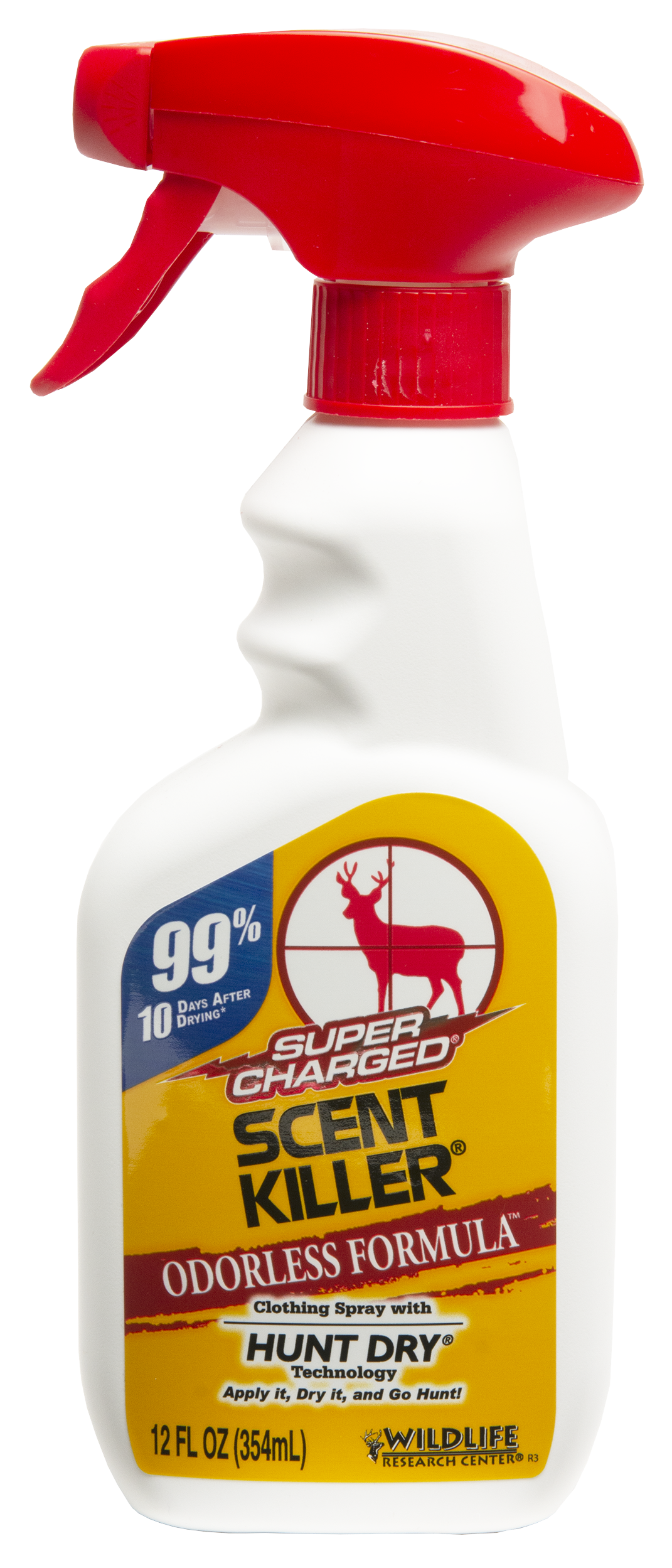 Wildlife Research 555 Scent Killer Super Charged Odor Eliminator Odorless Scent 24 oz Trigger Spray