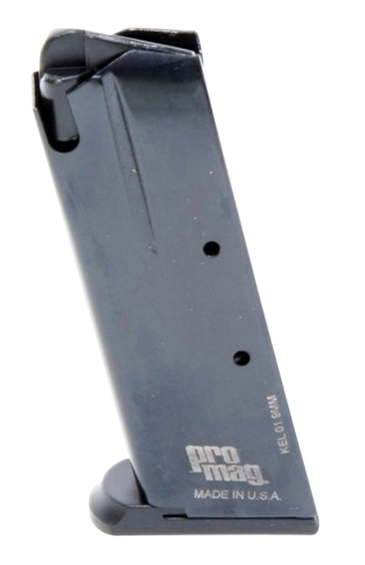 ProMag KEL01 StandardBlued Steel Detachable 10rd 9mm Luger for Kel-Tec P11