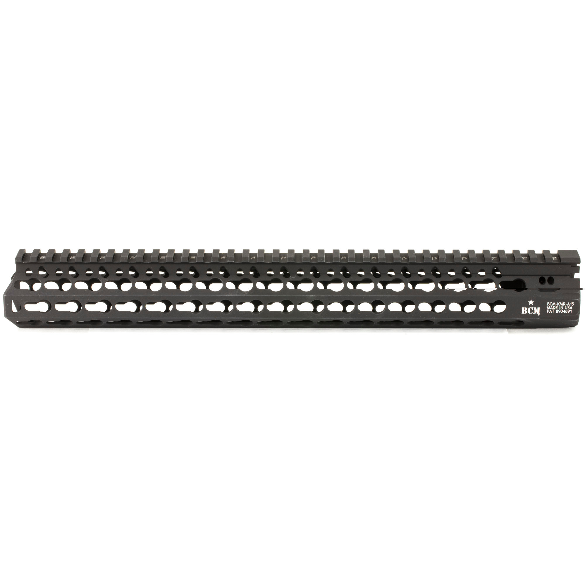 BCM KMRA10556BK KMR Alpha Handguard 10" Keymod Style Made of Aluminum with Black Anodized Finish for AR-15