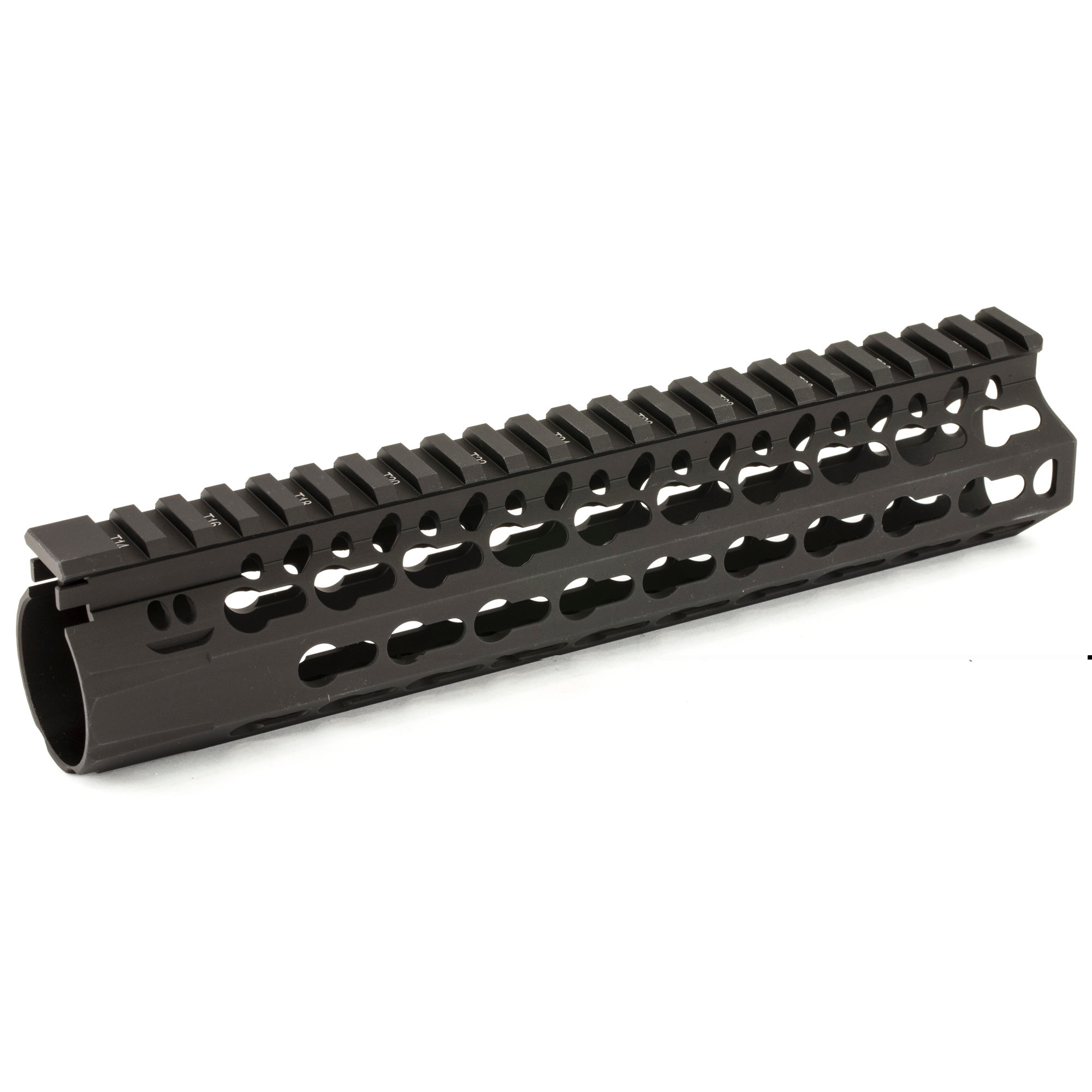 BCM KMRA10556BK KMR Alpha Handguard 10" Keymod Style Made of Aluminum with Black Anodized Finish for AR-15
