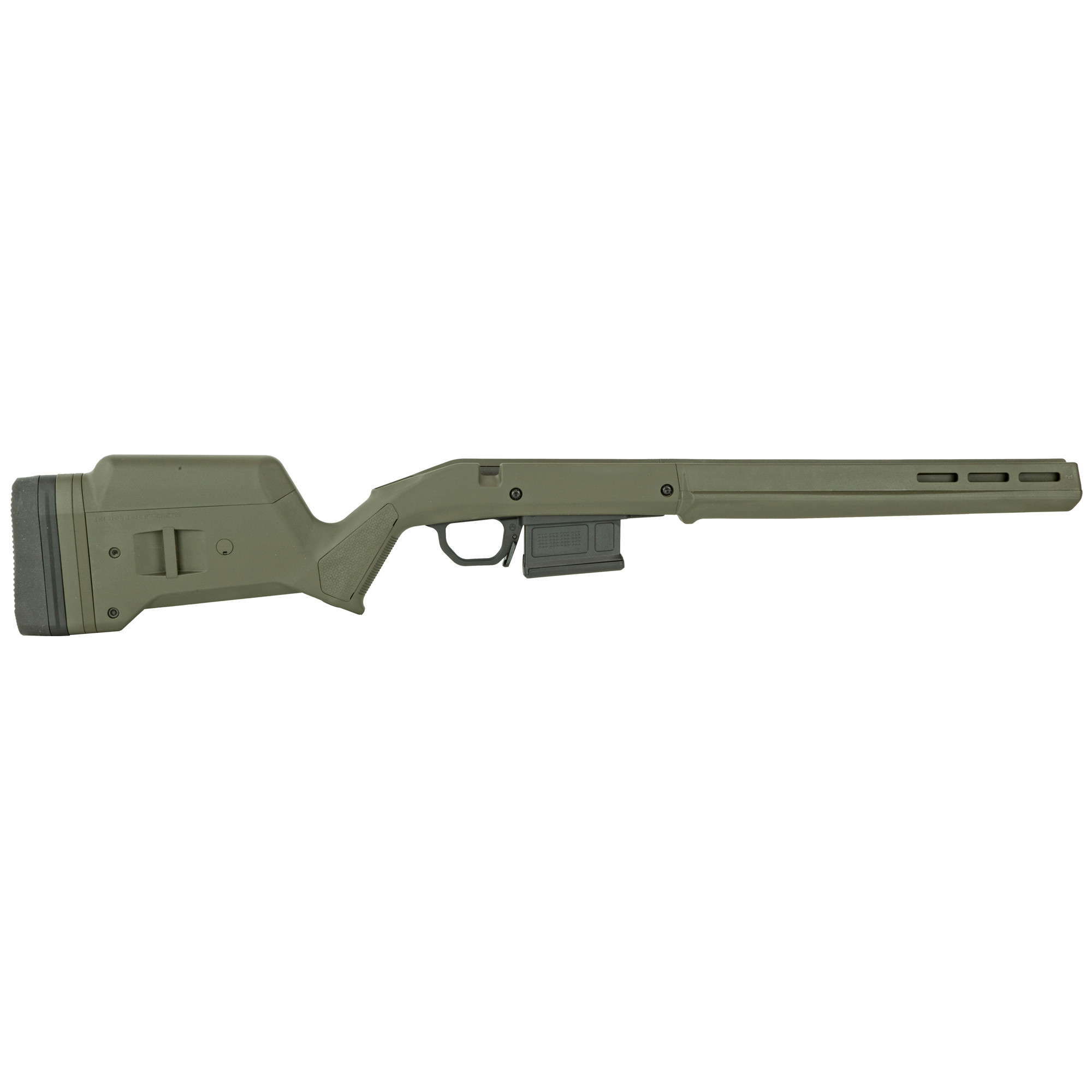 Magpul MAG931-FDE Hunter American Stock Fixed with Aluminum Bedding & Adjustable Comb Flat Dark Earth Synthetic for Ruger American SA