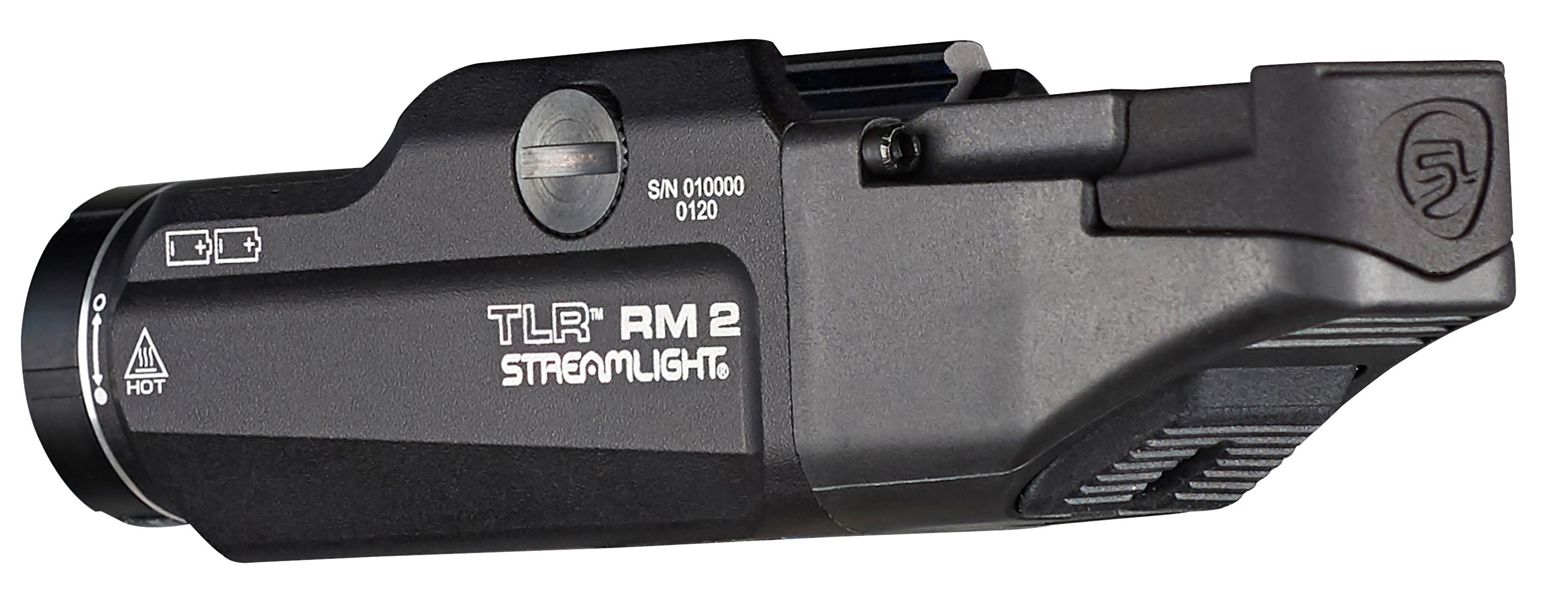 Streamlight 69451 TLR RM 2 Weapon Light For Long Gun 1000 Lumens Output White LED Light 200 Meters Beam 1913 Picatinny Rail Mount Black Anodized Aluminum